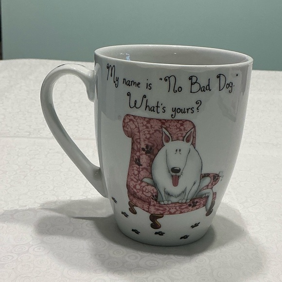 Coffee Mug with Dog Illustration by Leslie Murrey - Picture 3 of 7